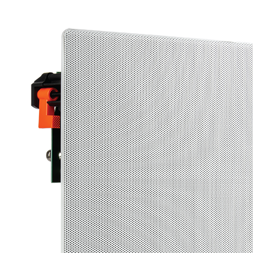 Zero bezel metal grille installs flush to wall or ceiling for a clean, inconspicuous appearance